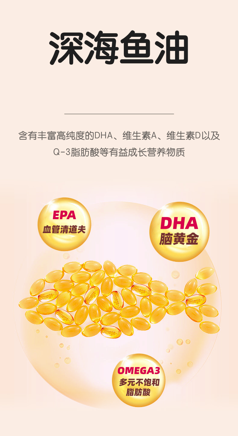 【嗅宠】嗅肤素宠物生物素|卵磷脂|深海鱼油 美毛爆毛|减少掉毛|强健毛囊