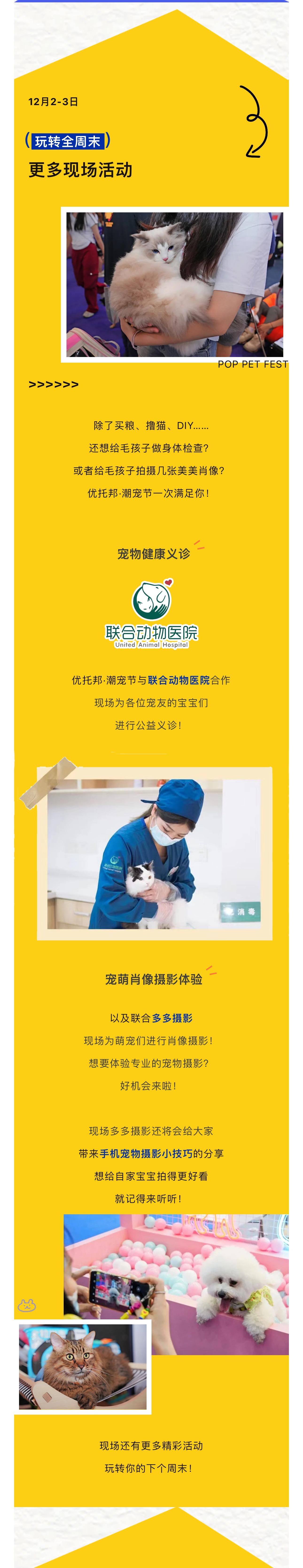 优托邦·潮宠节来袭，周末不再无聊！撸猫、狗狗比赛…玩转你的休闲时光！